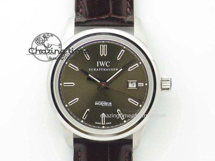 MIROTIME 0423 Calatrava 5524R Pilot Travel Time RG GRF Brown Dial on Brown Leather Strap MIYOTA TopPick 7155